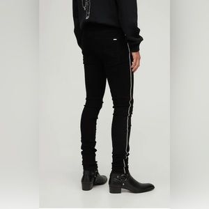 AMIRI Intentionally destroyed black denim SIZE UK 36